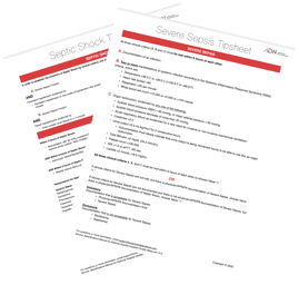 sepsis tipsheets